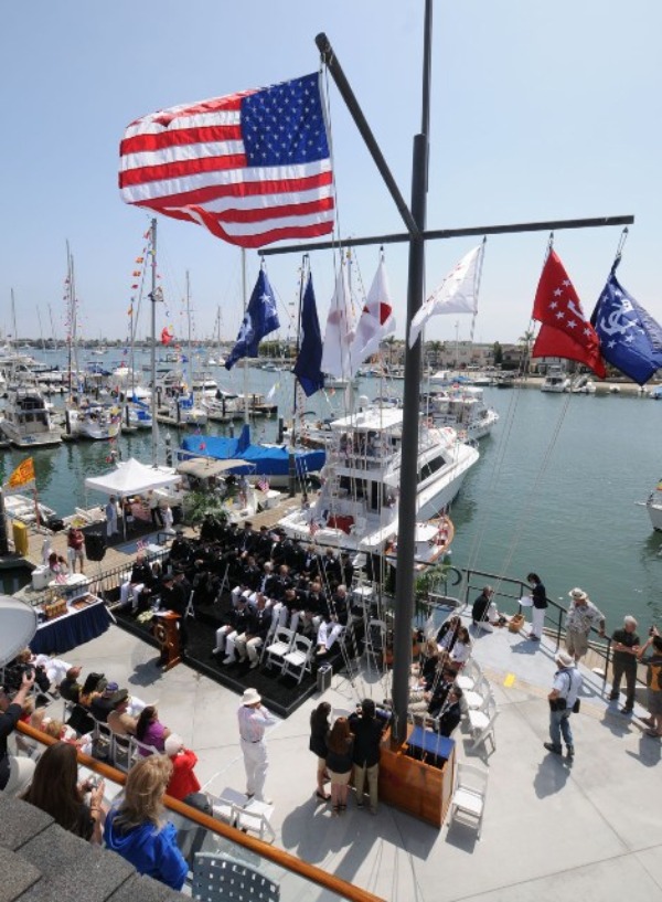 newport beach yacht club opening day