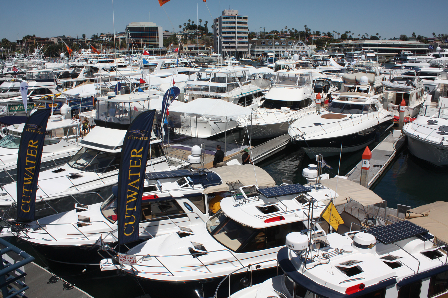 Newport Boat Show Docks at Lido Marina Village Newport Beach News