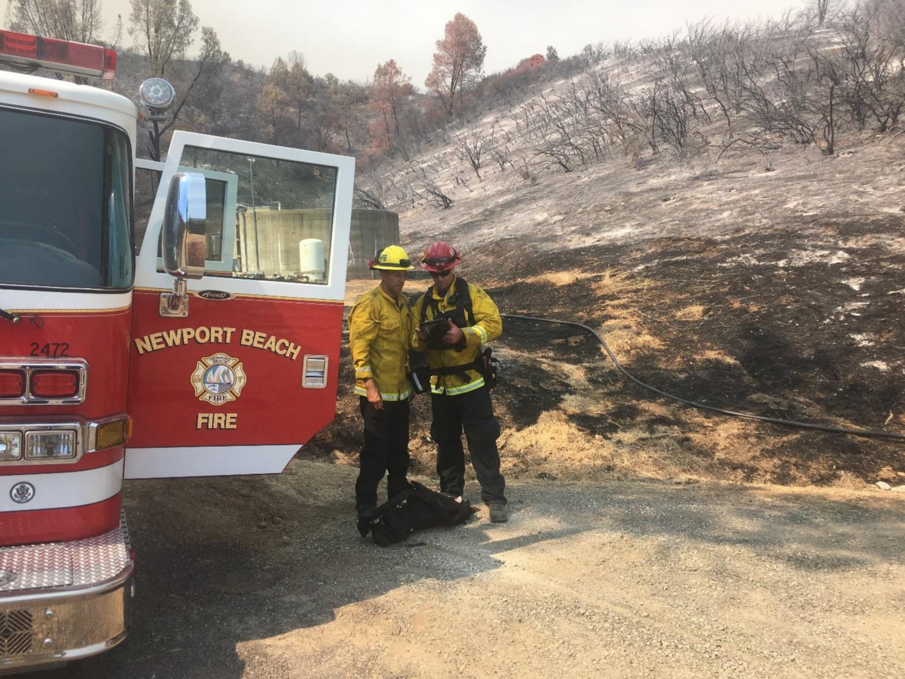 Newport Assists In Fighting Norcal Wildland Fires Newport Beach News