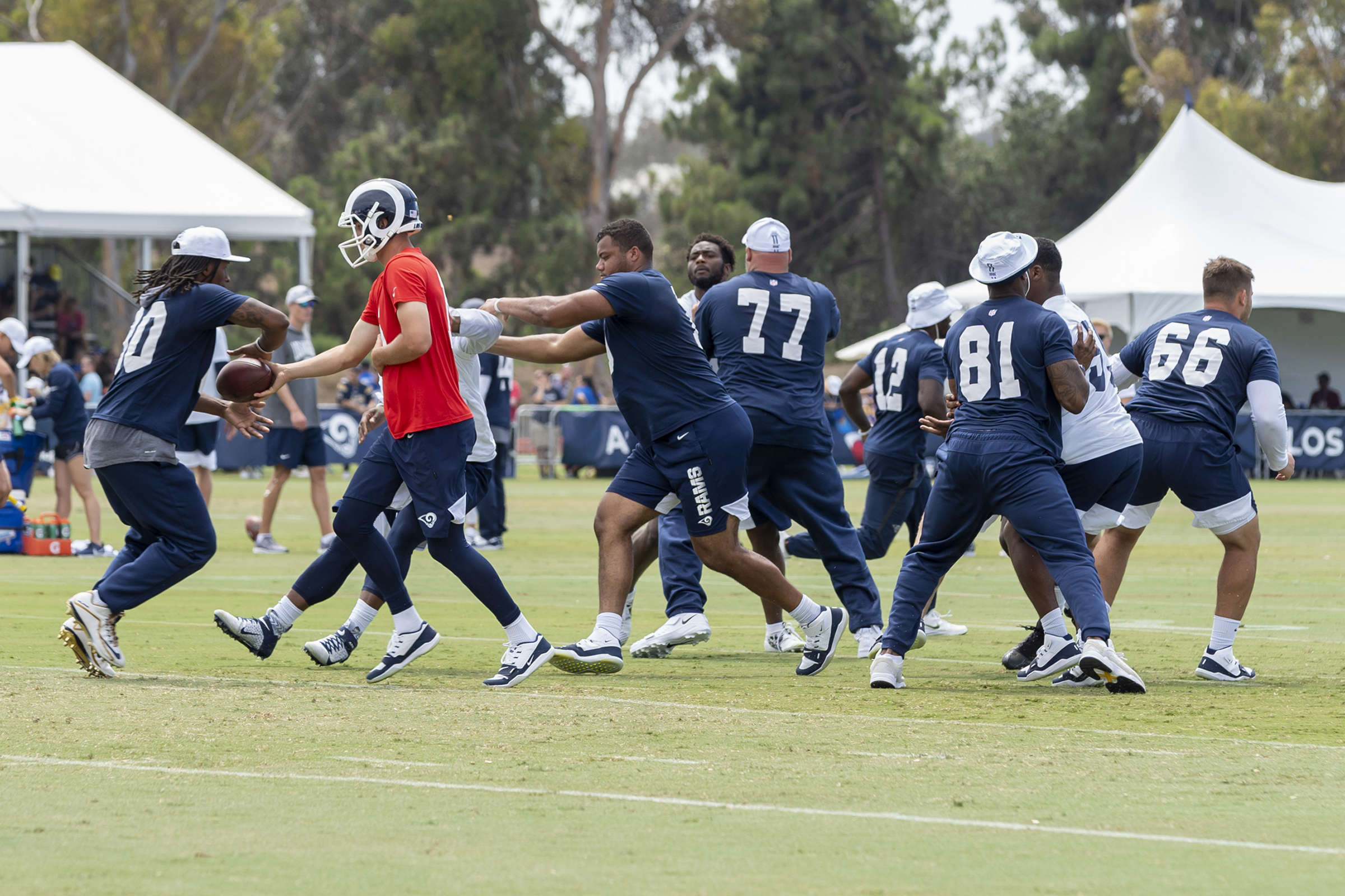 LA Rams Training Camp